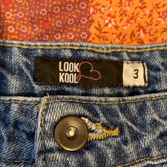 Slightly Distressed Jean Shorts - Picture 3 of 3